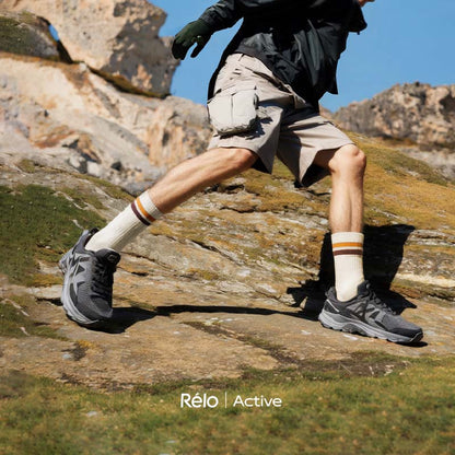 Relo · Active Merino Wool Socks Athletic Mid Calf Socks