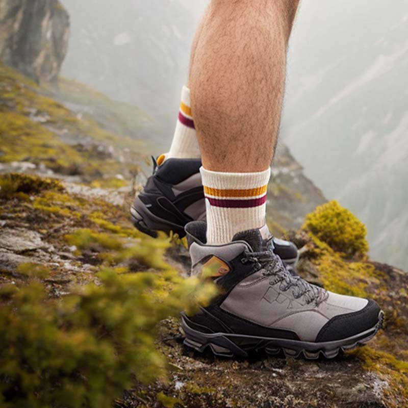 Relo · Active Merino Wool Socks Athletic Mid Calf Socks